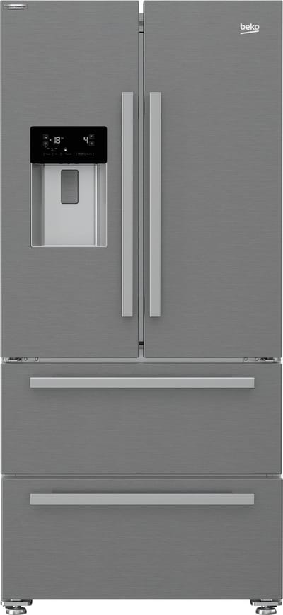 Beko GNE60530DXN - Amerikaanse koelkast - French Door - RVS
