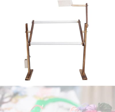 Hoogte Verstelbare Borduurstandaardrek - Dikke Brede Basis - Kruissteekframe - Naaigereedschap - 40x29 cm