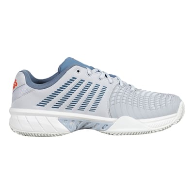 K-Swiss Express Light 3 Clay - Heren Tennisschoenen Sandplatz Grijs 08563-086-M , Maat: EU 47