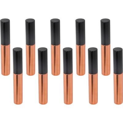 10 stuks 10 ml Lege Mascara Tube met Wimperborsteltje Navulbaar DIY Ultra Fijne Zachte Borstelkop Wimper black