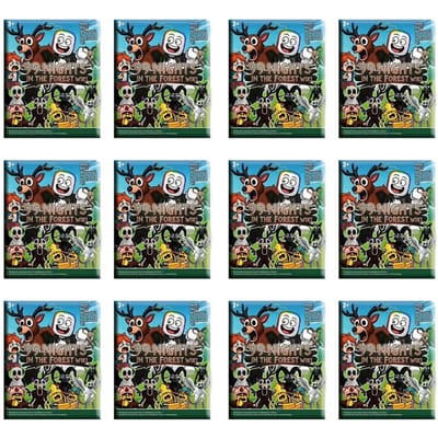 99 Nachten in Het Bos Actiefiguur Hert Uil Geit Blind Box Bureaublad Decoratie Model Ornamenten Fans Mystieke Kerstcadeaus