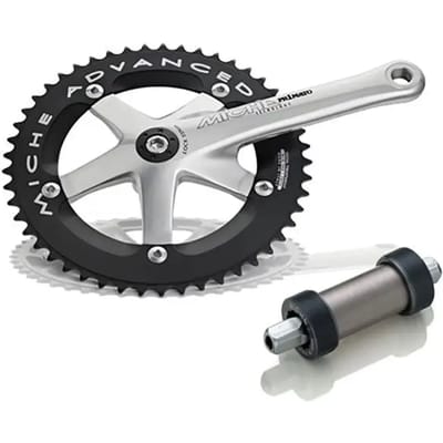 Stalen crankstel Miche Pista Advanced 144 BCD