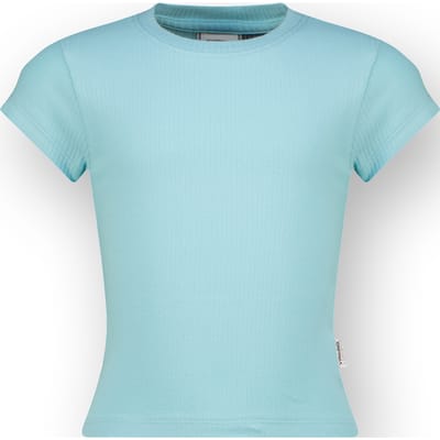 T-shirt Icon-Crop rib tee