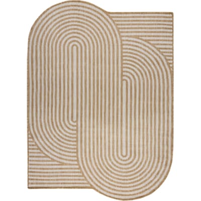 Kleden Rugsx ORGANIC 2131 sisaltapijt Geometrisch ecru / nature 120x170 cm