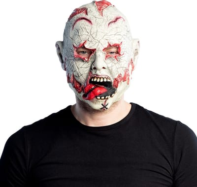 Boland - Latex masker Undead - Volwassenen - Zombie - Halloween en Horror