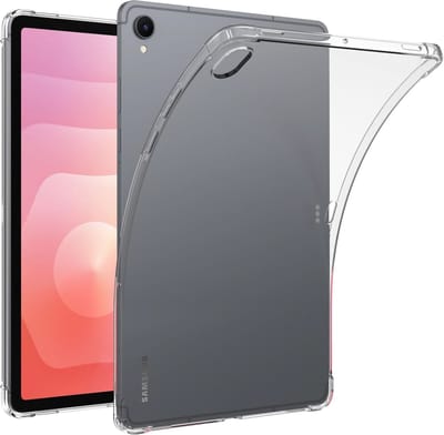 Just in Case tablet Hoes geschikt voor Samsung Galaxy Tab S11 - Siliconen Flexibele Case - Transparant