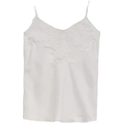 Satin top met kant dames Salsa Jeans