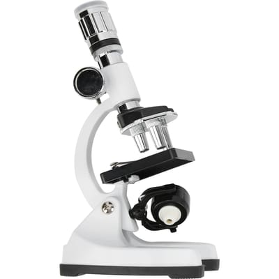 All-Metal Beginners Microscoop Kit HD 1200X Microscoop Speelgoed Kinderen Wetenschapseducatie Set