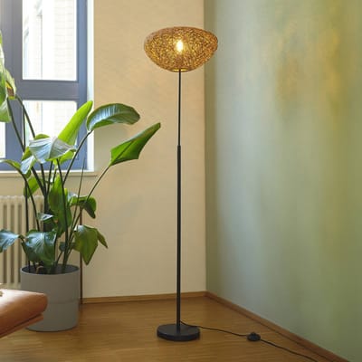 OSRAM Decor Paper Drop Floor decoratieve vloerlamp van papier en metaal, met E27 fitting, IP20, beige