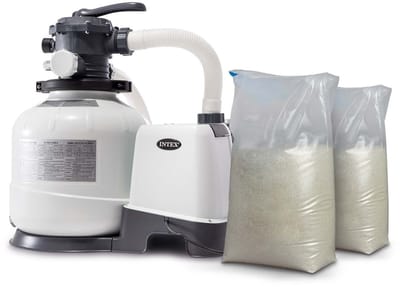 Intex - Zandfilterpomp - 10500 l/h - Hydratatie Technologie - 50 kg Zand