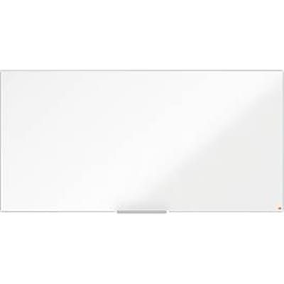 Whiteboard Prestige nobo - aluminium frame - Nano Clean oppervlak - B 2000 x H 1000 mm - met afleggoot