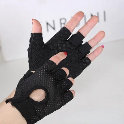 Vingerloze Fiets Handschoenen Professionele Sportschool Fitness Handschoenen voor Dames Heren Ademend Anti-Slip Zomer Visserij Fiets Fiets Handschoenen S