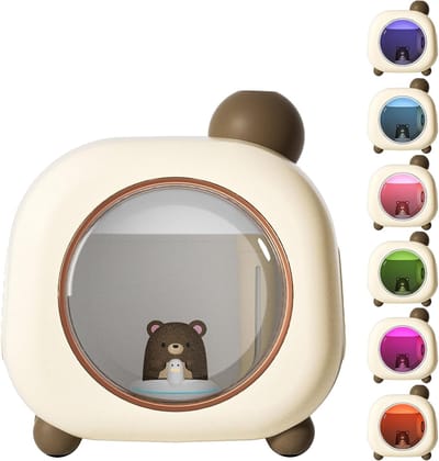 SnelShoppen - Draagbare 500ML Luchtbevochtiger voor Slaapkamer Baby, Cartoon Luchtbevochtiger voor Kinderen, Compact, Stil, Ideaal voor Thuis, Kindere
