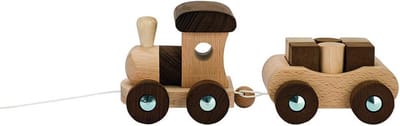 Houten Trein Speelgoedset - Klassiek Vervoer voor Kinderen