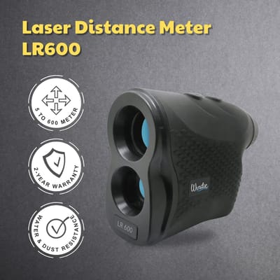 Windie LR600 Laser Afstandsmeter 600m – 6x Vergroting – IP54 – Rangefinder voor Zeilen & Outdoor