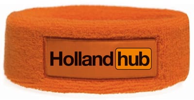 Hoofd zweetband oranje - Holland Hub | soBAD. - One size - Voetbal - oranje