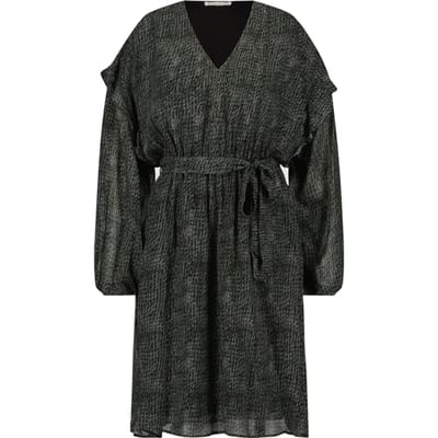 Circle of Trust Evie Dress Wild Snake Size: XS | Midi Dresses Outlet | Dames |