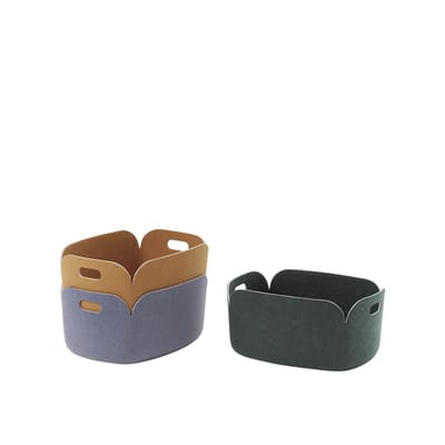Muuto - Restore bewaarmand hoekig - oranje