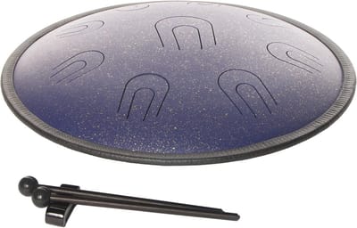 Tongue Drum 14" D Mineur - 9 Tonen