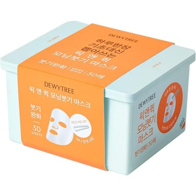 [DEWYTREE] Pick and Quick Masque Décongestionnant en Tissu 380g 30 Pièces