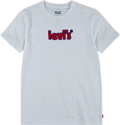 Levi´s ® Kids Graphic T-shirt Met Korte Mouwen Wit 6 Years Jongens,Meisjes