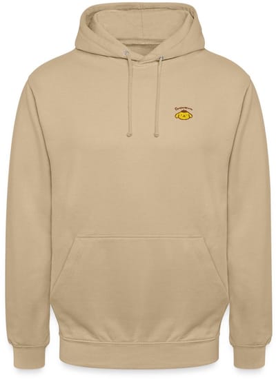 Pompompurin Geborduurd Portret Hoodie Unisex