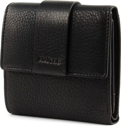 Maître Leren Portemonnee Kirschroth Dalene Wallet SQ5F Black Zwart