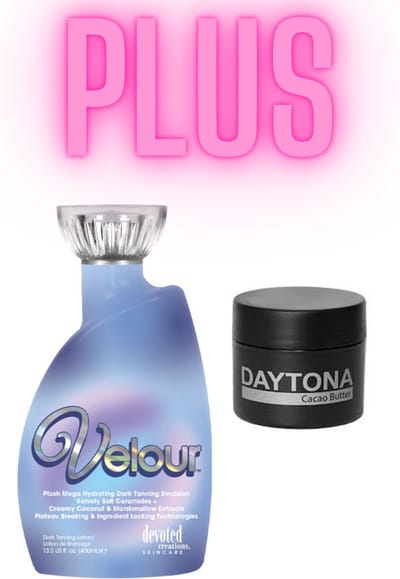 Devoted Creations Velour 400 ml PLUS Daytona Cacao Butter 100 ml