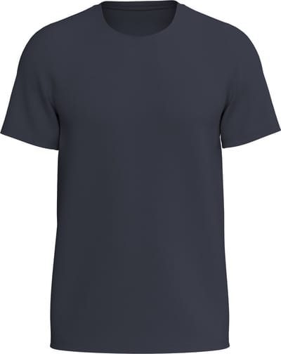 RELAKZ - Heren T-shirt - Ronde Hals - Organisch Katoen - 2 Pack - Ink Blauw - Maat S