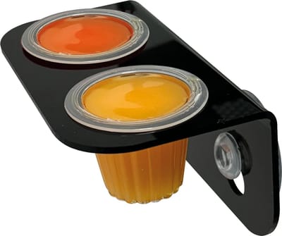 Repto Fruit Snack Twin Holder - Fruit Cups Houder