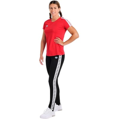 Arena W T-shirt Team Red-white-red Maat: M | Sport Shirts Outlet | Dames | Wit