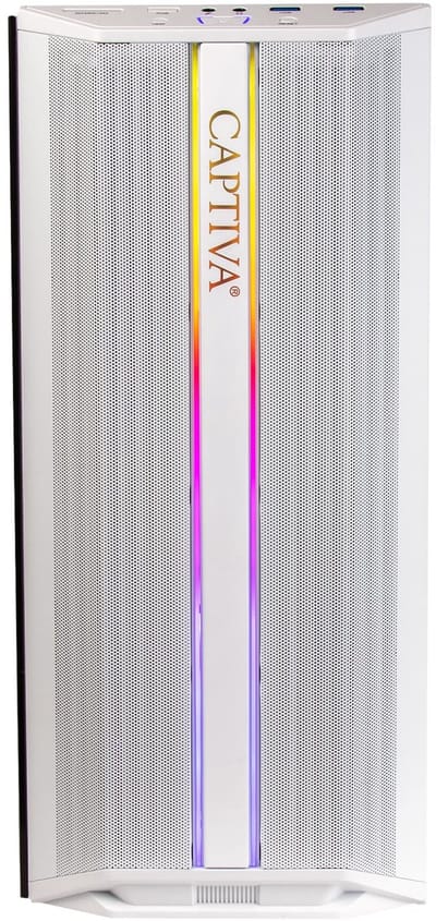 CAPTIVA PC Entry Gaming I10-0610 | Intel Core i5 14400F | 16GB DDR4 RAM | NVIDIA GeForce RTX 5060 8GB | 250 GB SSD | 4 TB HDD | Windows 11 Home