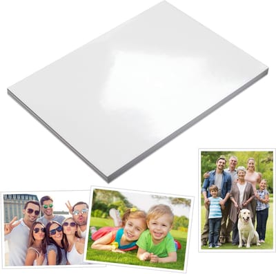 Glanzend A4 Fotopapier 240 g/m² - Sneldrogend, Waterbestendig en Hoge Witheid voor Foto's, Flyers en Wenskaarten