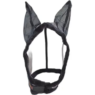Vliegenmasker voor paard met oorkappen Lexhis