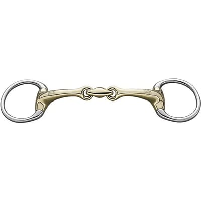 Dubbel olijf trensbit voor paarden Sprenger Dynamic rs