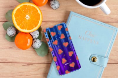 Back Cover voor Honor 20 Lite TPU bumper Hearts
