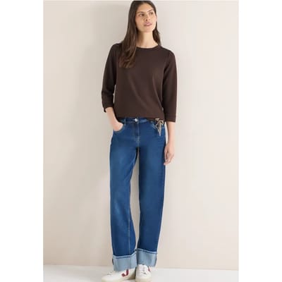 Cecil T-shirt 324663 macchiato brown