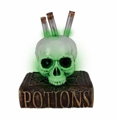 Decoratie Potions Schedel met Licht en Geluid
