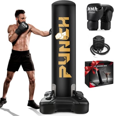 Boksbal Staand - Boxbal Volwassenen - Bokszak - Fitness