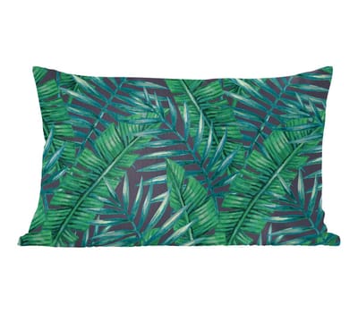 Sierkussens - Kussentjes Woonkamer - 60x40 cm - Bladeren - Tropisch - Jungle - Natuur