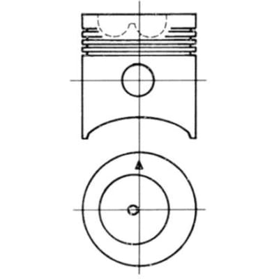 Reparatieset, zuiger/cilindervoering KOLBENSCHMIDT 91557971