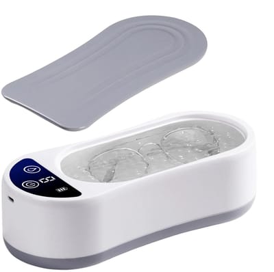 Ultrasone Reiniger - Schoonmaakapparaat - Sieraden Reinigen - Stille Werking - 300 ml - Wit