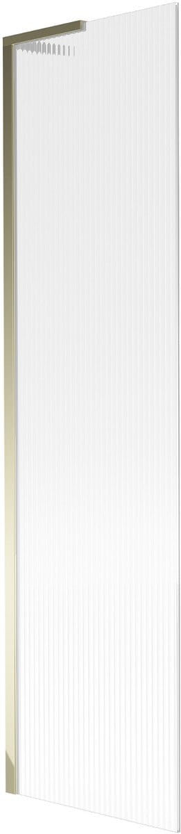 Mexen Next L badwand 1-delig 50 x 150 , strepen, goud - 895-050-000-03-09-50