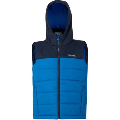 Lofthouse waterafstotende gilet bodywarmer met capuchon voor kinderen