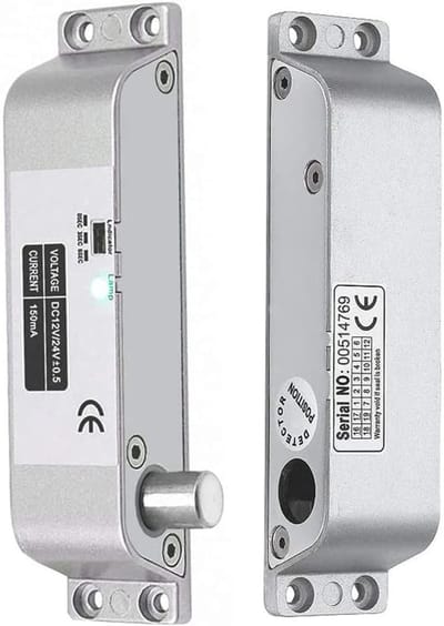Elektrische Drop Bout Lock voor Poorttoegangscontrole - Fail Safe Deurslot voor Houten en Metalen Deuren