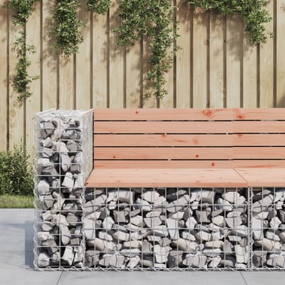 vidaXL - Tuinbank - schanskorfontwerp - 92x71x65,5 - cm - massief - douglashout