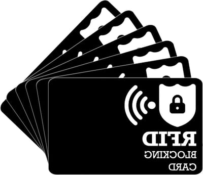 6 Stuks Ultra Dunne RFID Blokkerende Kaarten voor Bescherming van Creditcards en Bankpassen - Anti-Diefstal Oplossing voor Portemonnees en Veiligheid van Gegevens