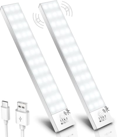 LED Verlichting met Bewegingssensor voor Keukenkast, 23 cm, Koel Wit Licht