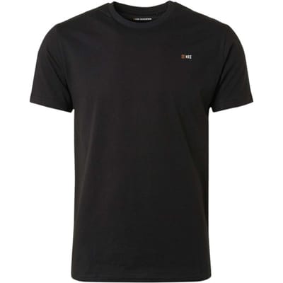 No Excess T-shirt crewneck solid basic black