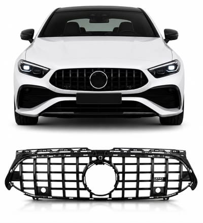 Panamericana GT Grill Glans Zwart Geschikt voor Mercedes A-Klasse W177 V177 Facelift 2023+